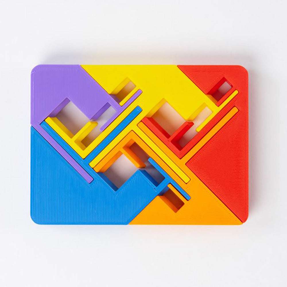 Logikai játék Recent Toys - Zigguflat Puzzle