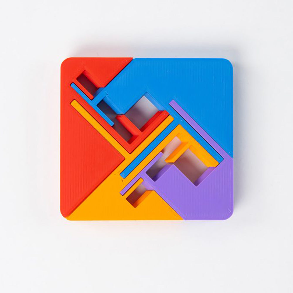 Logikai játék Recent Toys - Zigguflat Puzzle