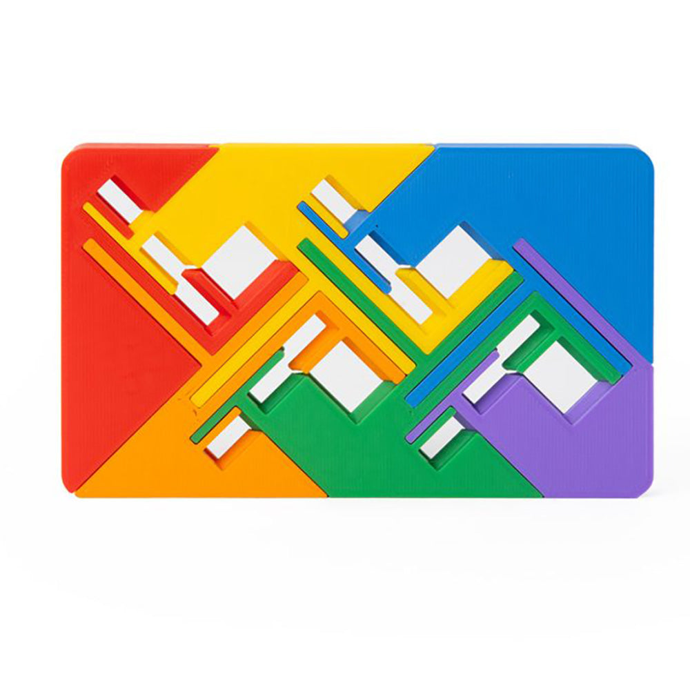Logikai játék Recent Toys - Zigguflat Puzzle