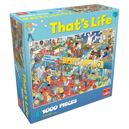 Imagine Puzzle Cauta si Gaseste - La birou, 1000 piese - Goliath