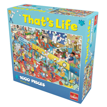 Imagine Puzzle Cauta si Gaseste - La birou, 1000 piese - Goliath