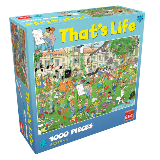 Imagine Puzzle Cauta si Gaseste - La scoala, 1000 piese- Goliath