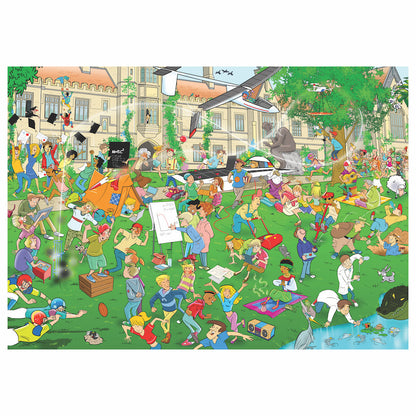 Imagine Puzzle Cauta si Gaseste - La scoala, 1000 piese- Goliath