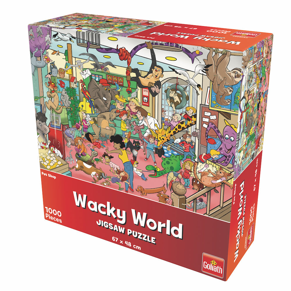 Imagine Puzzle Cauta si Gaseste - Pet shop, 1000 piese- Goliath