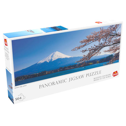 Imagine Puzzle Panoramic - Muntele Vulcanic Fuji din Japonia, 504 piese- Goliath