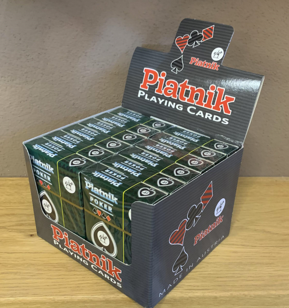 Imagine Carti de joc Poker, spate albastru - Piatnik