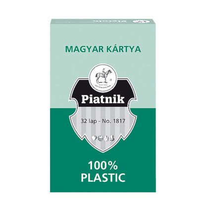 Imagine Carti de joc Unguresti, 100% plastic - Piatnik
