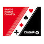 Imagine Set carti de joc Poker, Bridge, Canasta, 2 pachete - Piatnik