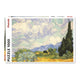 Puzzle Piatnik, Wheatfield with Cypresses - Vincent van Gogh, 1000 piese