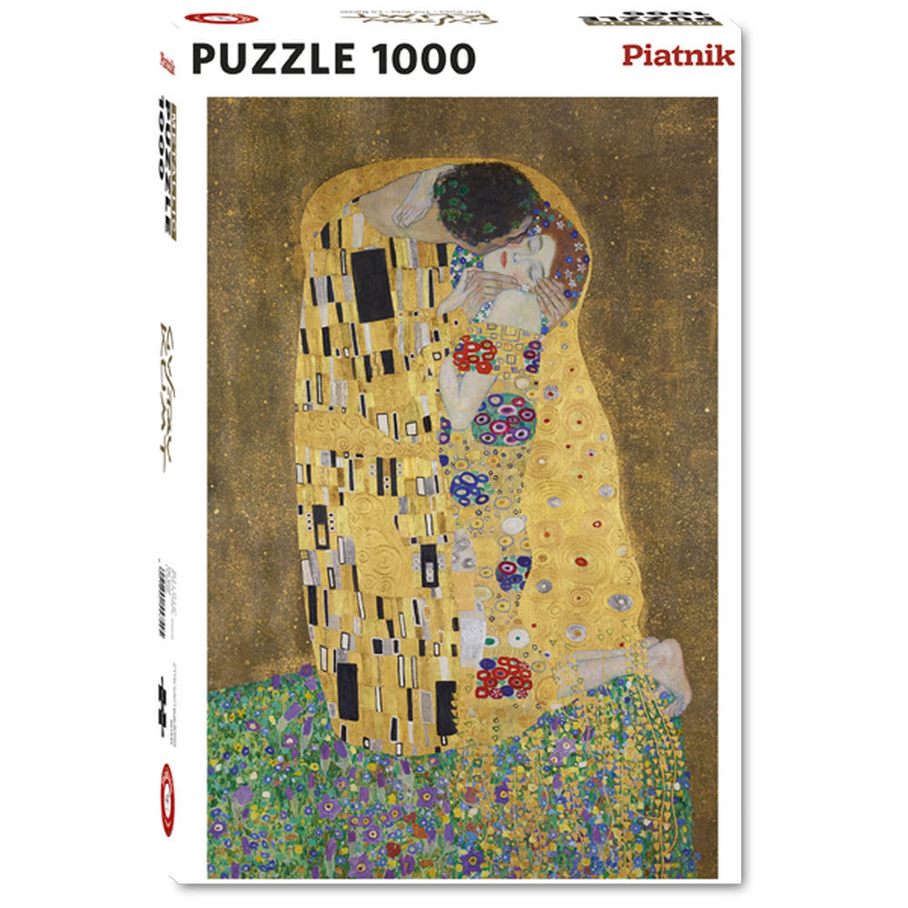 Puzzle Piatnik, The Kiss - Gustav Klimt, 1000 piese