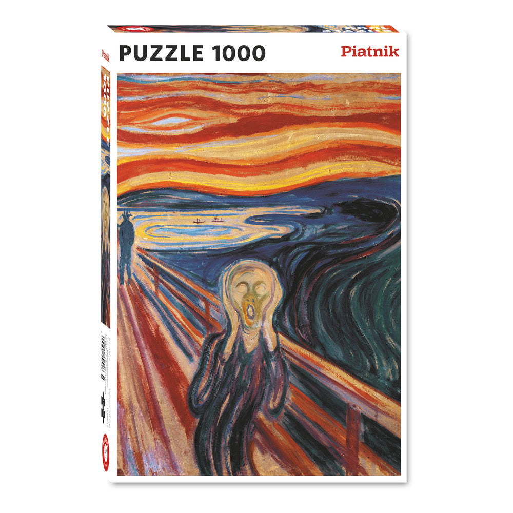 Puzzle Piatnik, The Scream - Edvard Munch, 1000 piese
