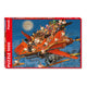 Puzzle Piatnik, Christmas Airship - François Ruyer, 1000 piese