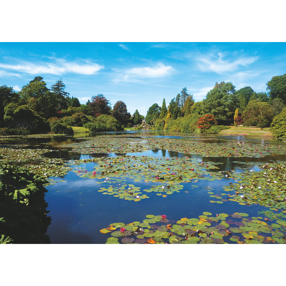 Puzzle Piatnik, Water Lily Pond Landscape, 1000 piese