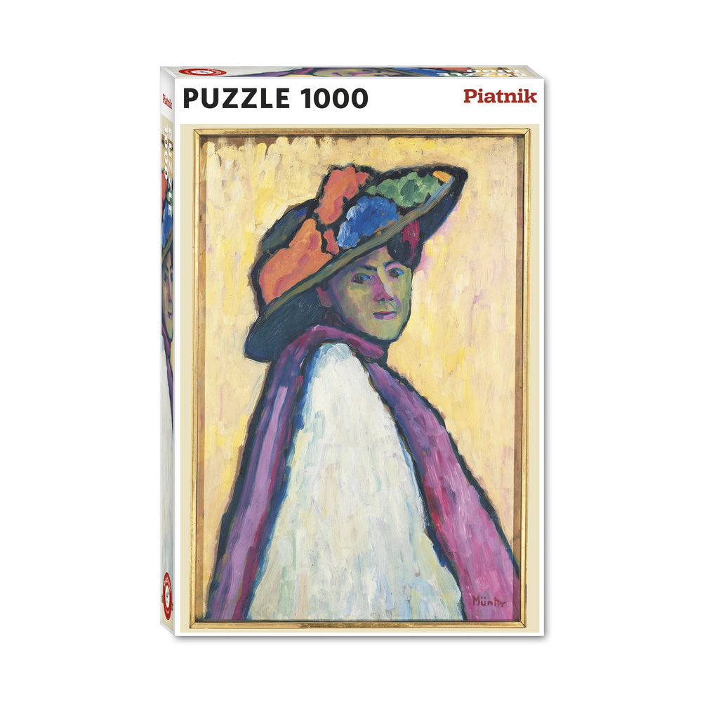 Puzzle Piatnik, Portrait of Marianne von Werefkin - Gabriele Münter, 1000 piese
