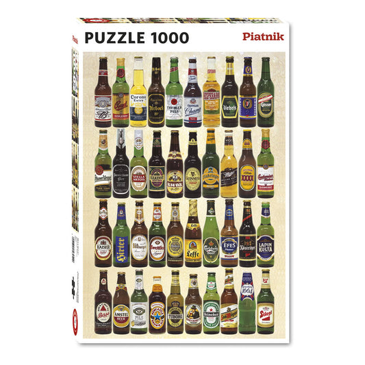 Puzzle Piatnik, Beer Collection, 1000 piese