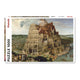 Puzzle Piatnik, The Tower of Babel – Pieter Bruegel the Elder, 1000 piese