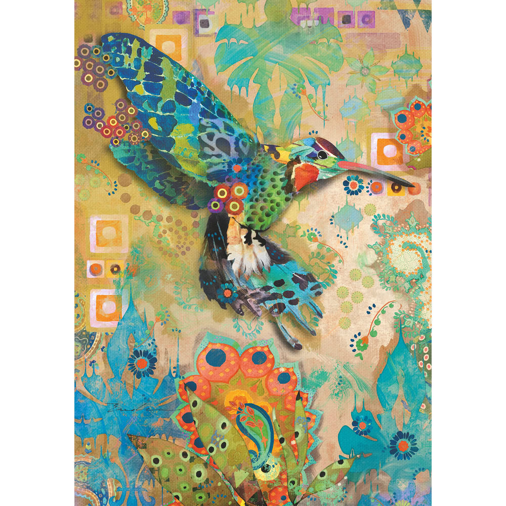 Puzzle Piatnik, Hummingbird Illustration, 1000 piese