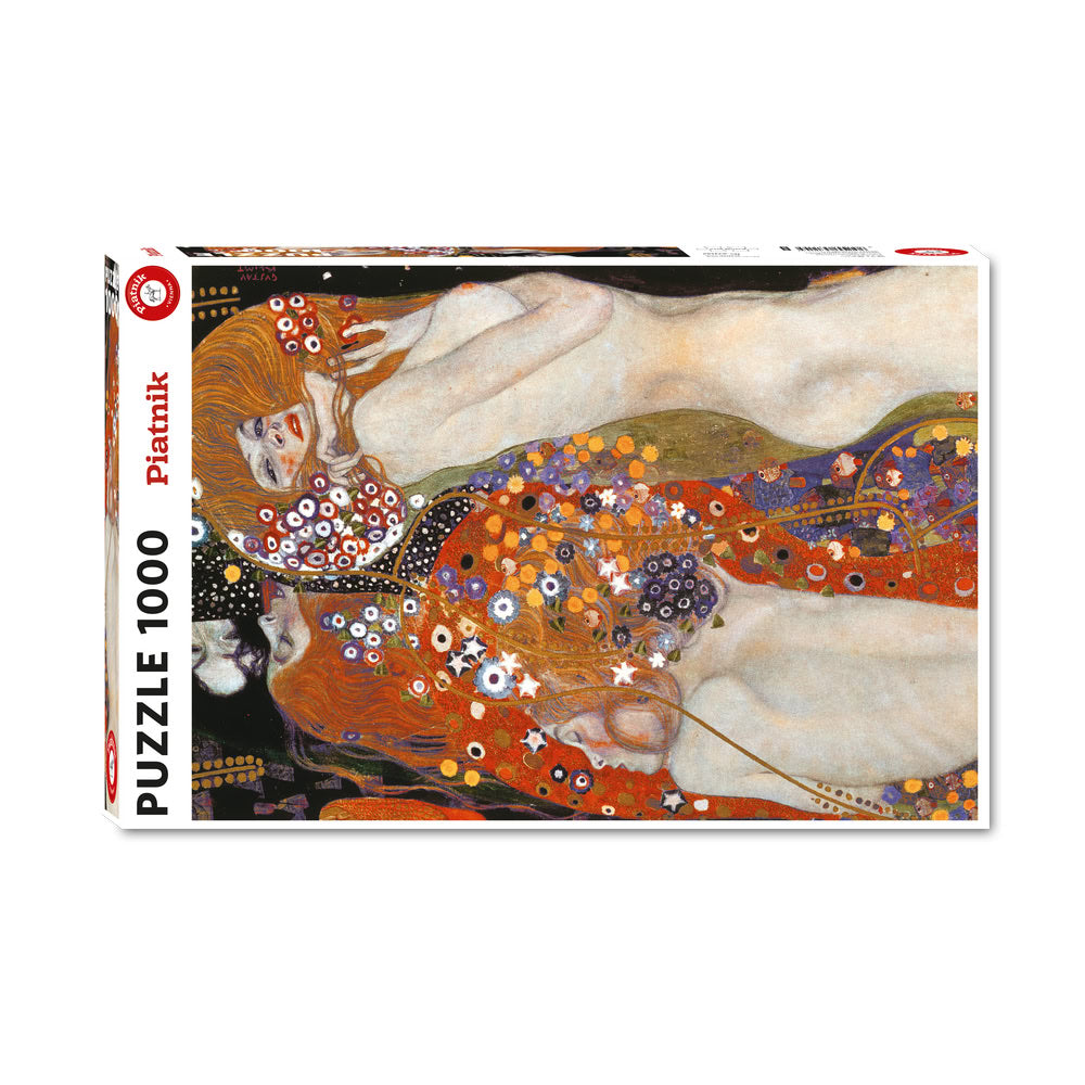 Puzzle Piatnik, Water Serpents – Gustav Klimt, 1000 piese