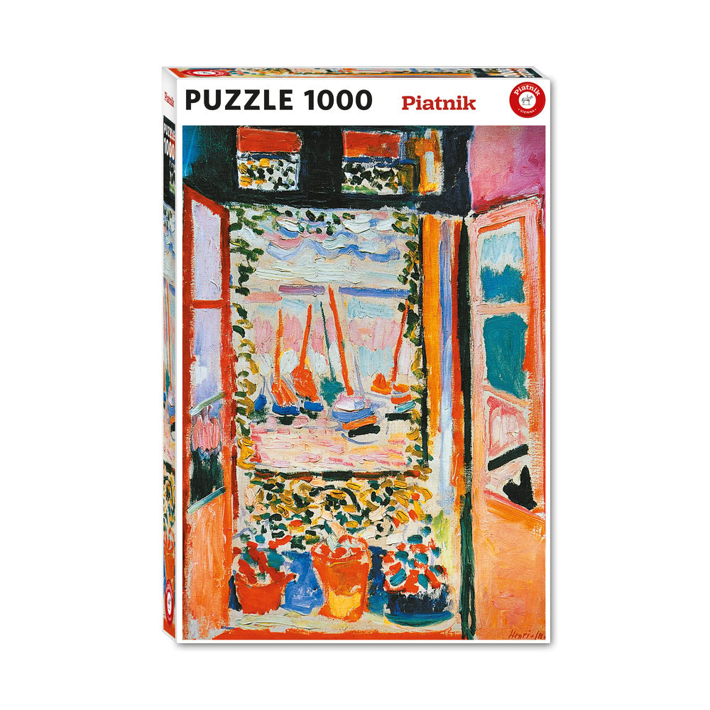 Puzzle Piatnik, The Open Window – Henri Matisse, 1000 piese