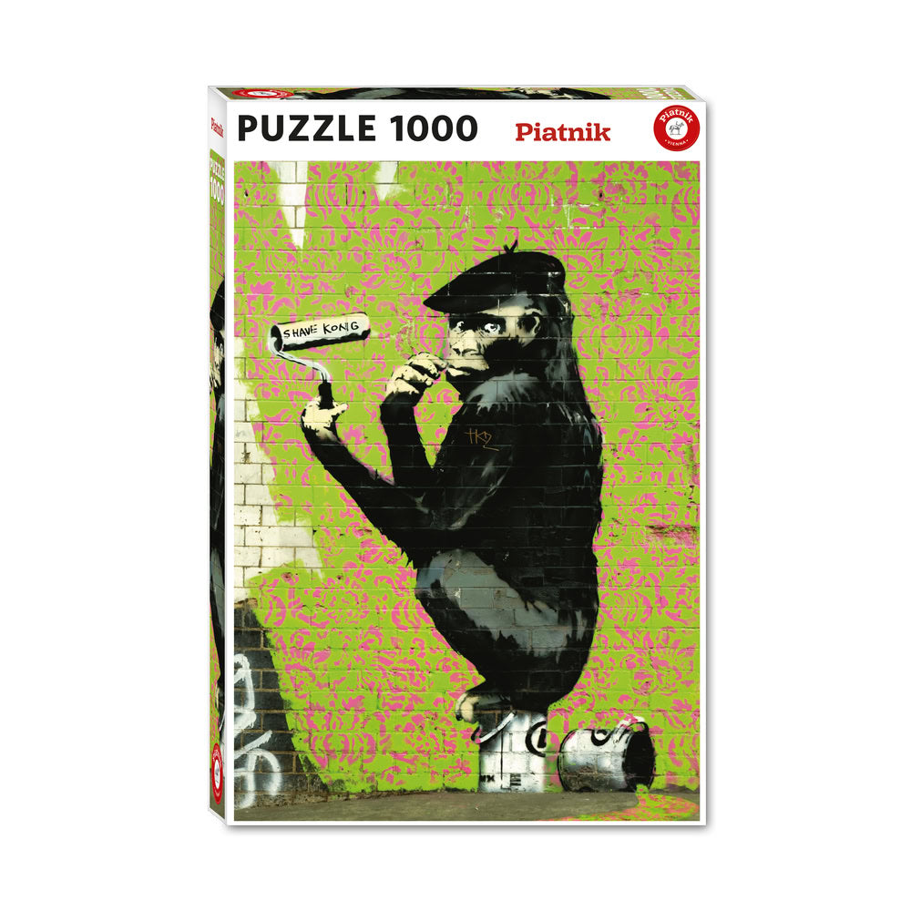 Puzzle Piatnik, Roller Chimp - Banksy, 1000 piese