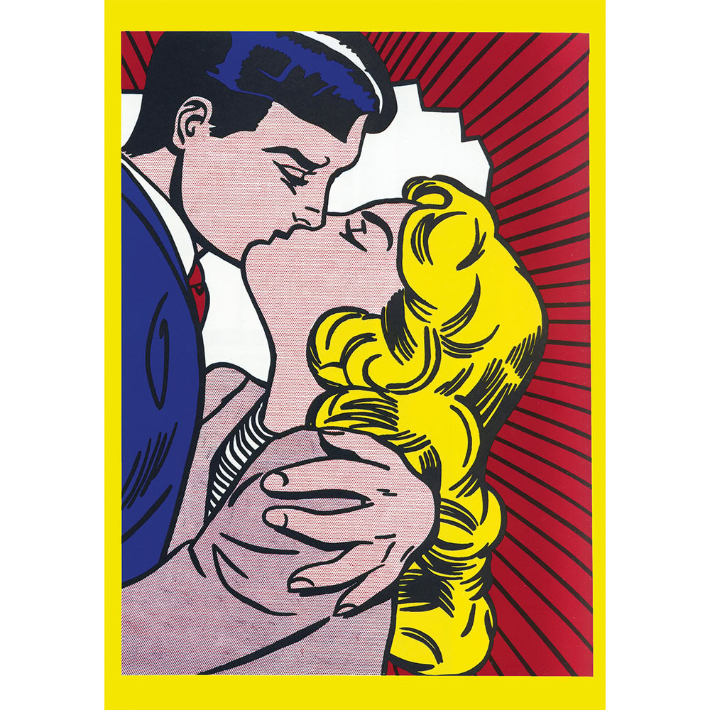 Puzzle Piatnik, Kiss III - Roy Lichtenstein, 1000 piese