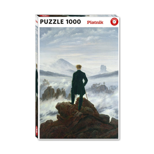 Puzzle Piatnik, The Wanderer above the Sea of Fog – Caspar David Friedrich, 1000 piese