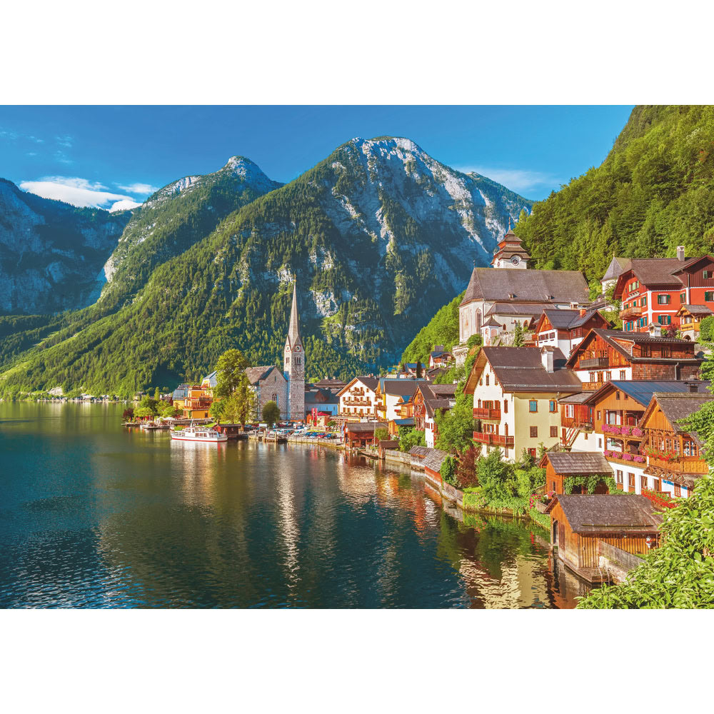 Puzzle Piatnik, Hallstatt Village, 1000 piese