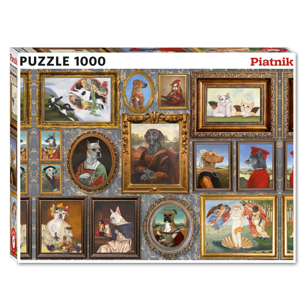 Puzzle Piatnik, Renaissance Menagerie Gallery, 1000 piese