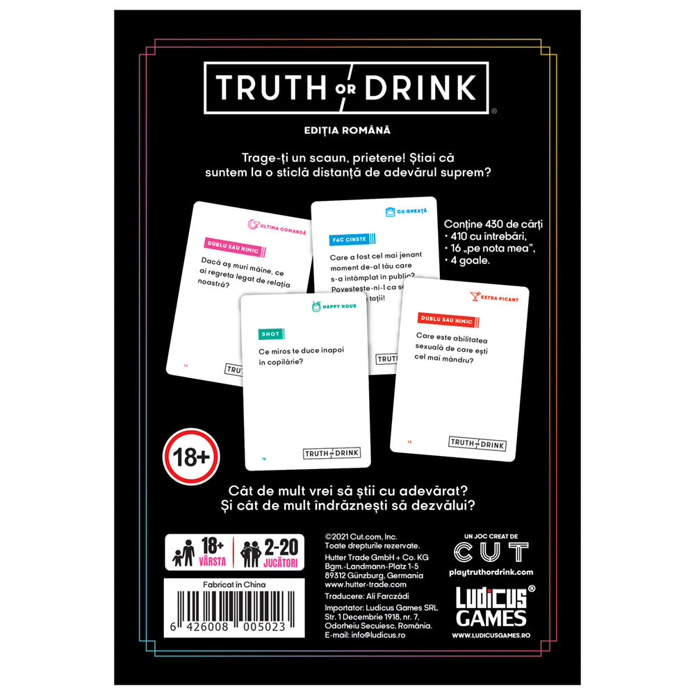Truth or Drink lb. romana