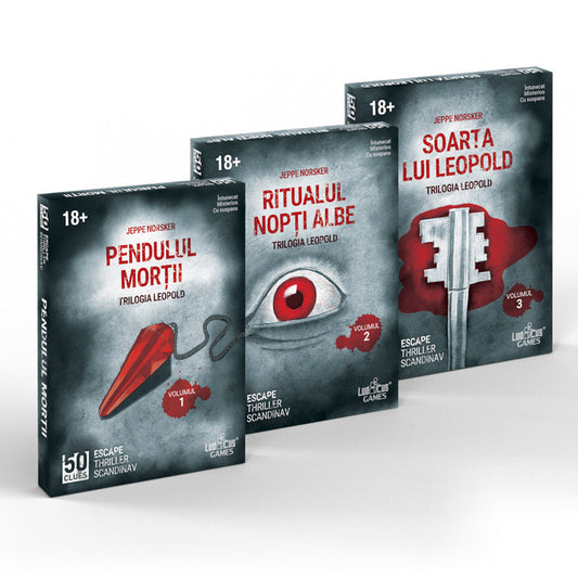 Imagine Pachet : 50 Clues - Pendulul Mortii + Ritualul Nopti Albe + Soarta lui Leopold