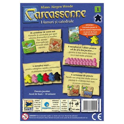 Imagine Carcassonne - Extensia 1: Hanuri si catedrale