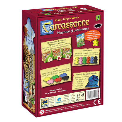Imagine Carcassonne - Extensia 2: Negustori si constructori