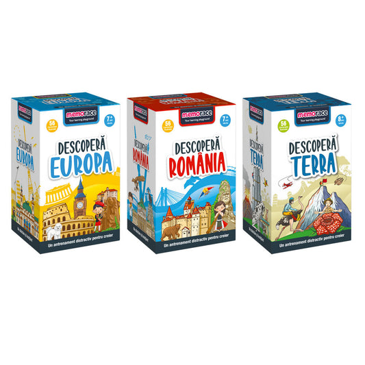 Imagine Pachet: Memorace Romania, Europa, Terra