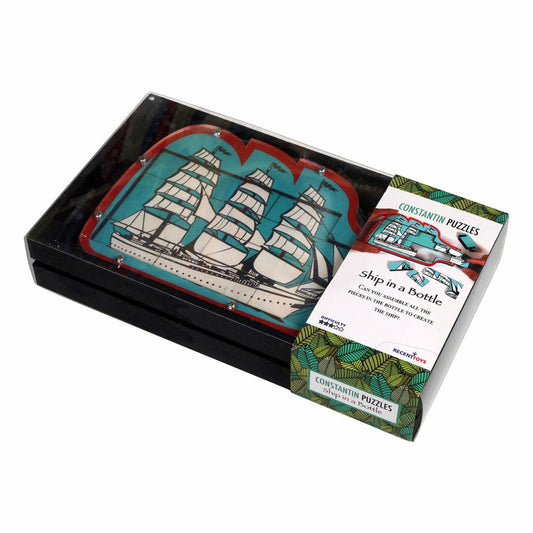 Imagine Puzzle mecanic Constantin - Ship in a Bottle