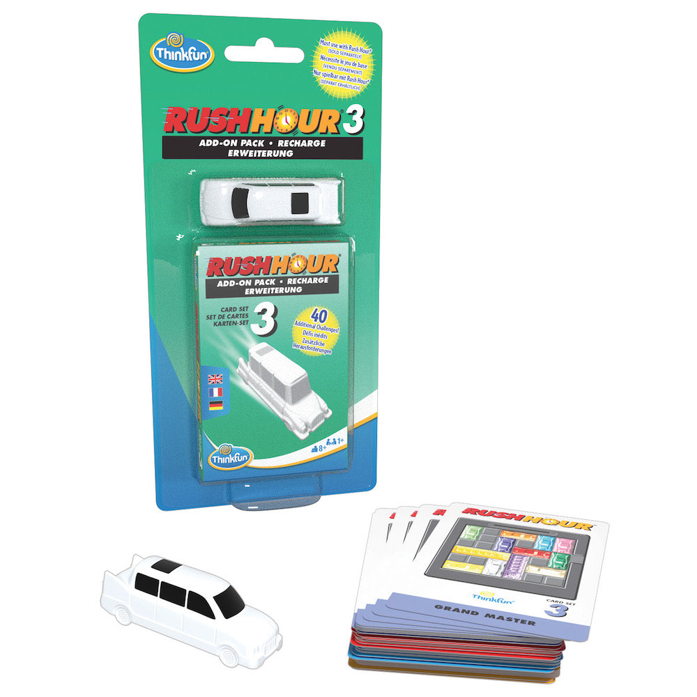 Imagine Pachet: Thinkfun Rush Hour + Rush Hour Recharge 2 + Rush Hour Recharge 3 + Rush Hour Recharge 4