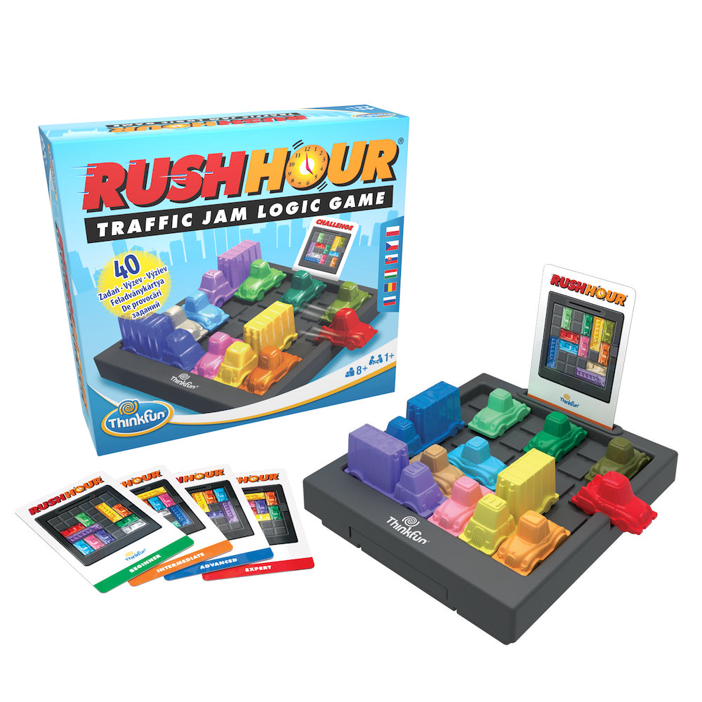Imagine Pachet: Thinkfun Rush Hour + Rush Hour Recharge 2 + Rush Hour Recharge 3 + Rush Hour Recharge 4