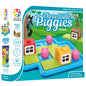 Smart Games - Three Little Piggies - Deluxe, joc de logica cu 48 de provocari, 3+ ani, editie internationala
