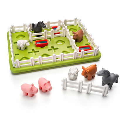 Smart Games - Smart Farmer, joc de logica cu 60 de provocari, 4+ ani, editie internationala