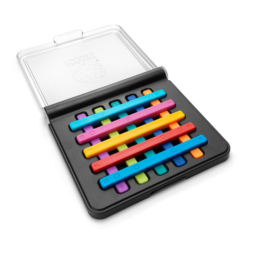 Smart Games - IQ Stixx, joc de logica cu 120 de provocari, 7+ ani, editie internationala