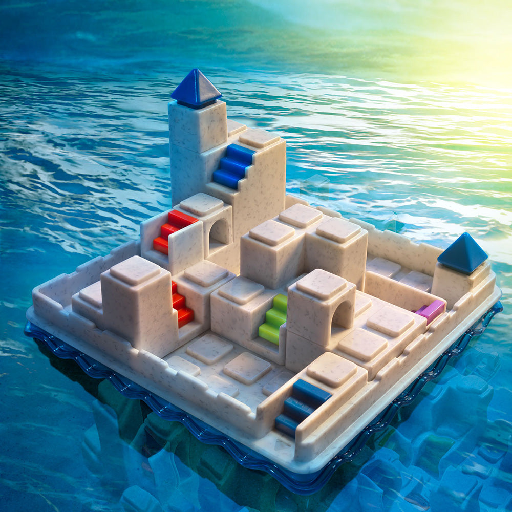 Smart Games - Atlantis Escape, logikai játék 60 kihívással, 8+ éves, nemzetközi kiadás