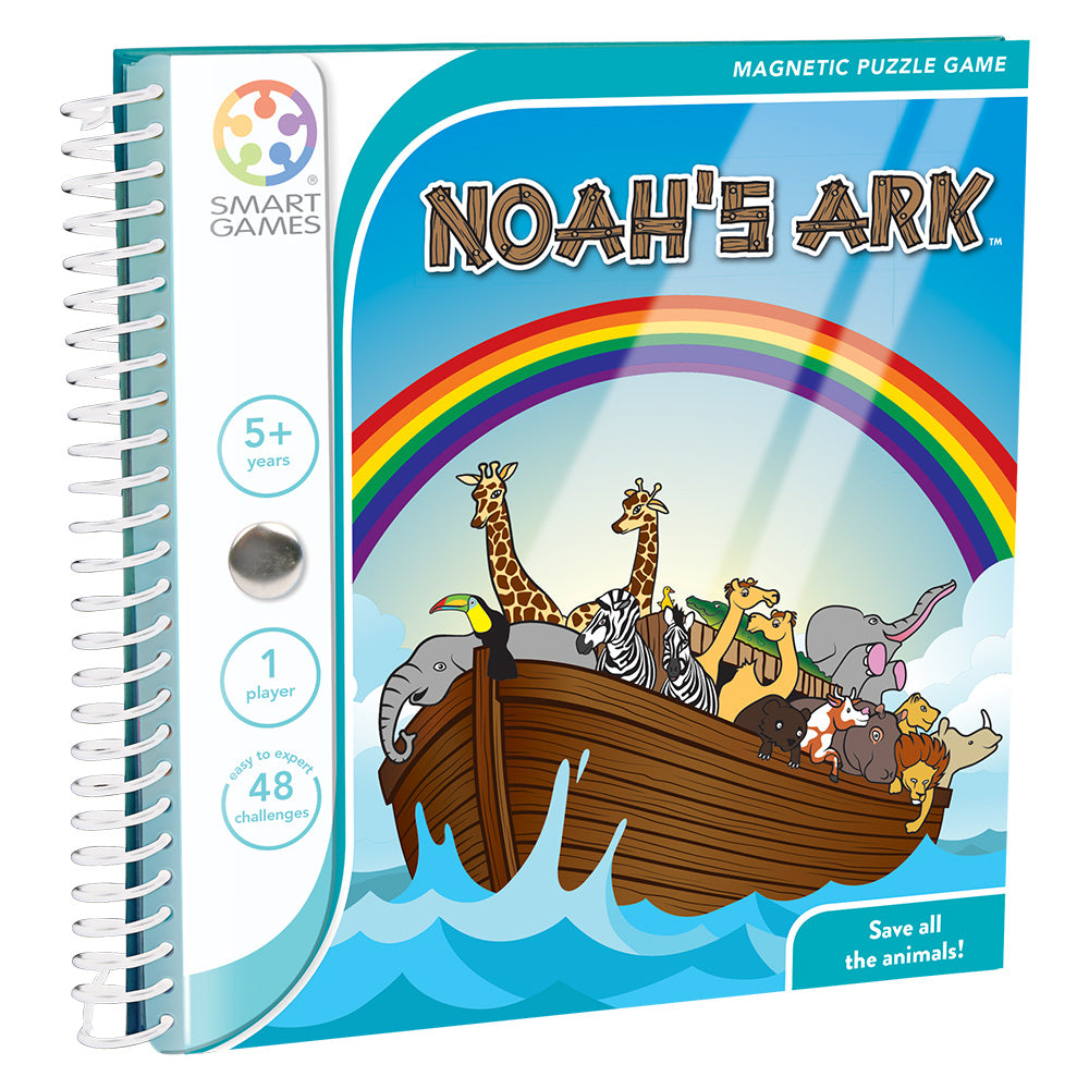Smart Games - Noah's Ark, joc de logica cu 48 de provocari, 5+ ani, editie internationala