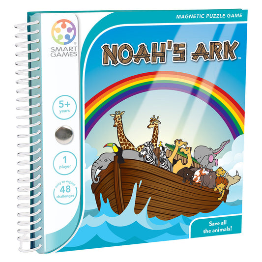 Smart Games - Noah's Ark, joc de logica cu 48 de provocari, 5+ ani, editie internationala