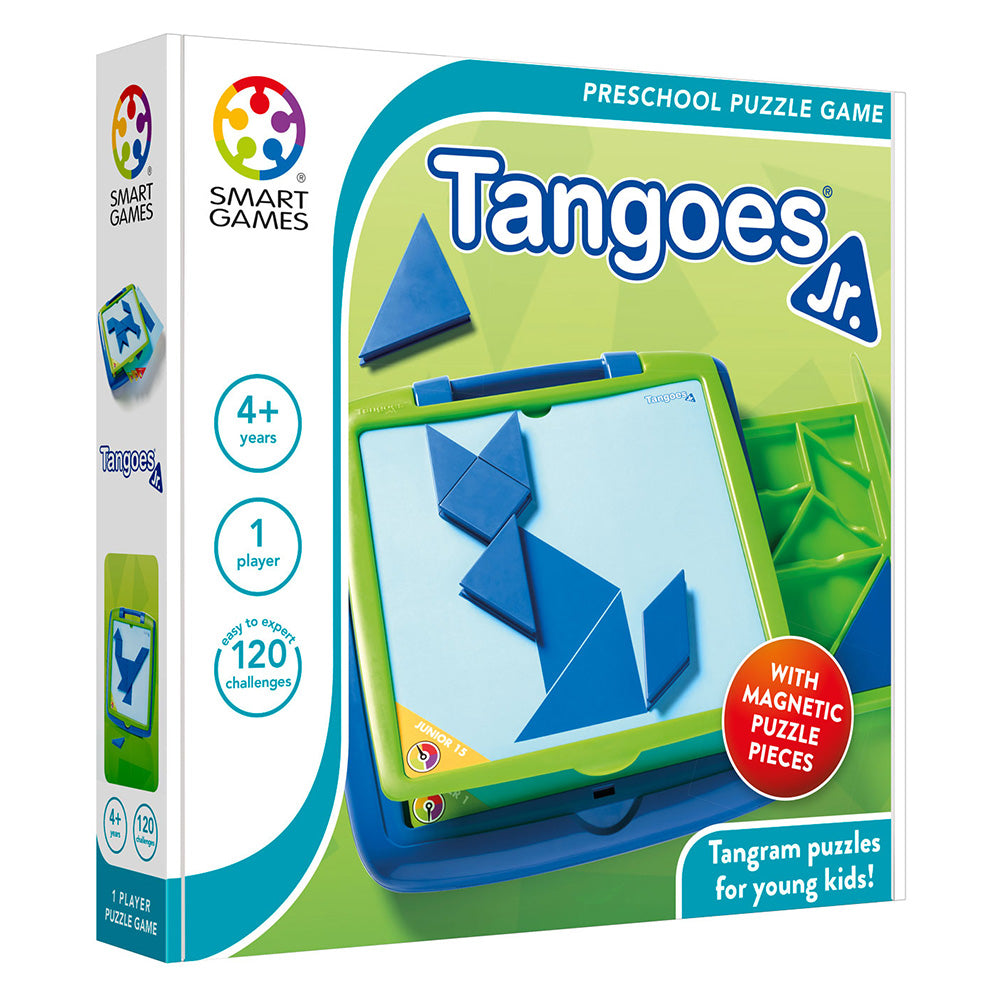 Smart Games – Tangoes Jr., logikai játék 120 kihívással, 4+ éves, nemzetközi kiadás