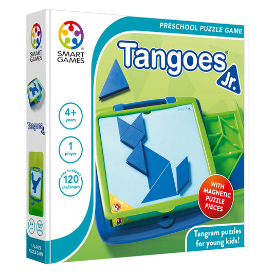 Smart Games – Tangoes Jr., logikai játék 120 kihívással, 4+ éves, nemzetközi kiadás