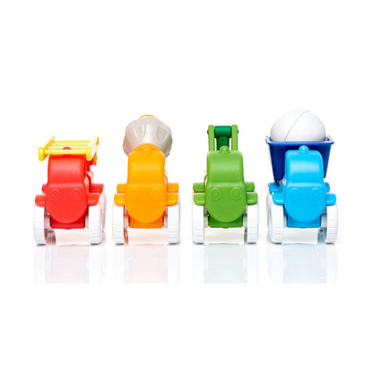Joc magnetic Smart Max, My First Vehicles, Primele mele vehicule, 13 piese