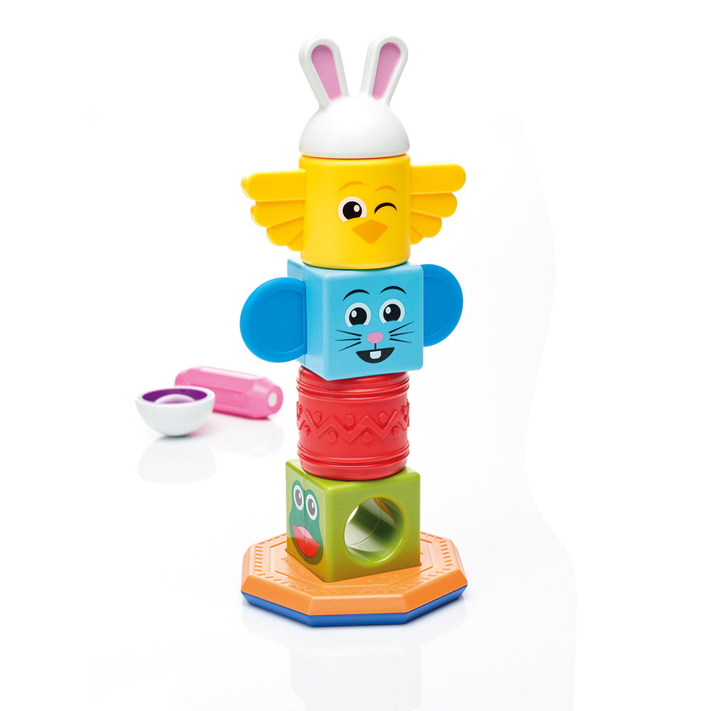 Joc magnetic Smart Max, My First Totem, Primul meu totem, 7 piese