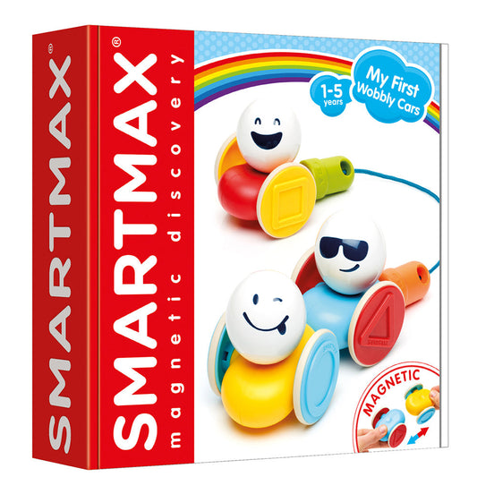 Smart Max mágneses játék, Első ingatag autóim, Első vicces autóim, 7 db