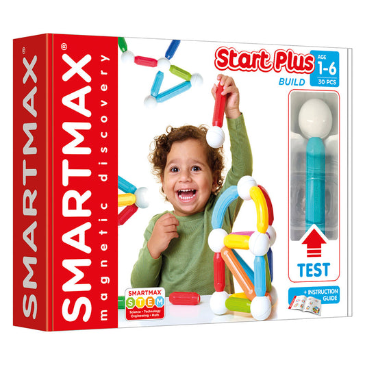 Smart Max mágneses játék, Start +, Starter Set Plus, 30 darab