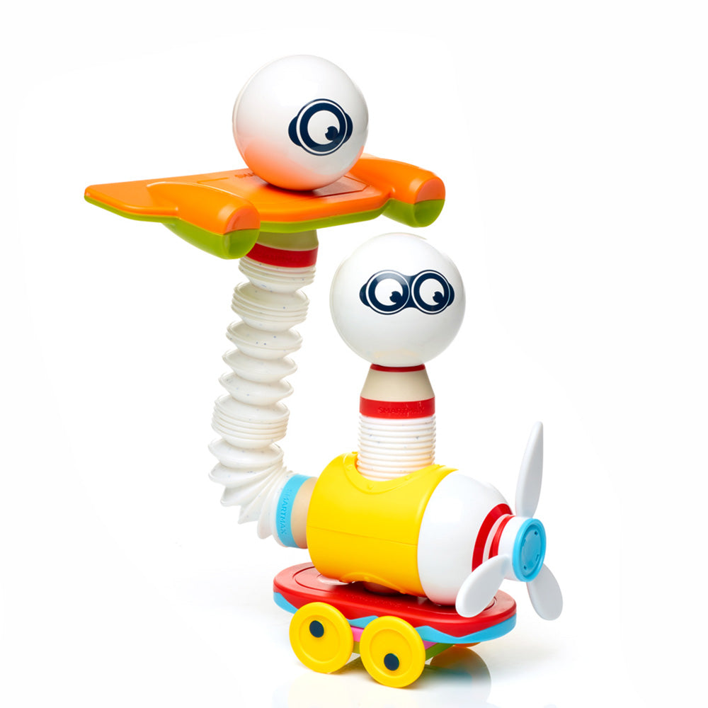 Smart Max mágneses játék, Roboflex Plus, Rugalmas robotok, 20 db