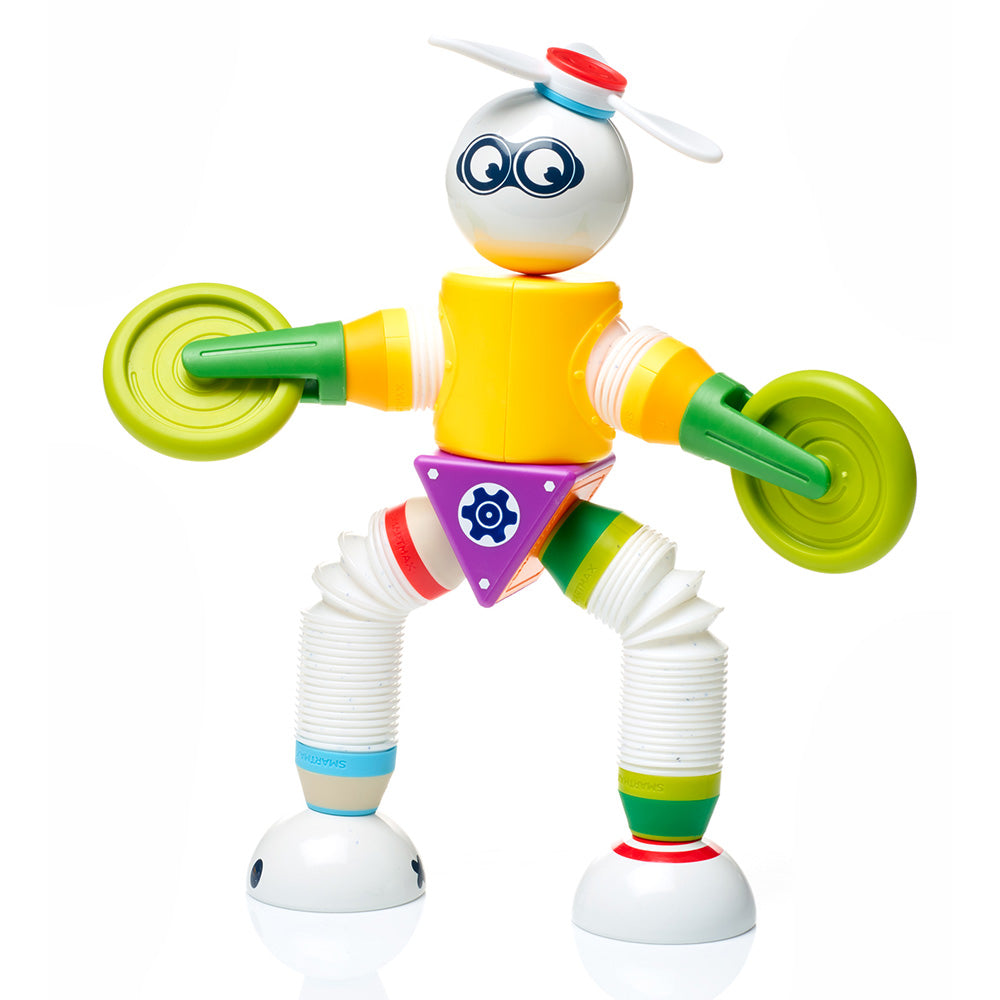 Smart Max mágneses játék, Roboflex Plus, Rugalmas robotok, 20 db